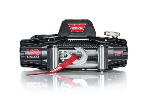 VR EVO 10 - WARN WINCH - 10,000 LB - ROLLER FAIRLEAD, WIRE ROPE