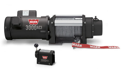 3000 ACI - Winch - 3000 lbs./1361 kg - 0.7 HP TEFC Induction AC Motor - 100 ft. Wire Rope