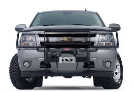 Trans4mer - Brush Guard - For Use w/Trans4mer Grille Guard - Three Bar Wrap Around - Black
