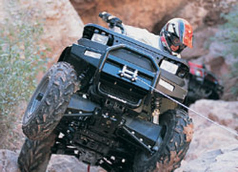 ATV Front Bumper - Req. Warn Winch Mnt To Install Bumper - Does Not Accommodate Warn Trl Lights - Lights May Be Mnt To Front Rack - Not Compatible w/Warn Multi Mnt Kit