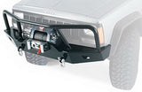 Front Bumper - w/Grille Guard Tubes - Black