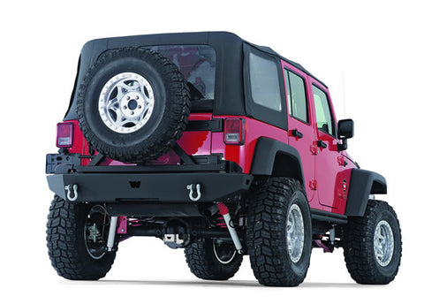 Rock Crawler - Rear Bumper - Accepts Tire Carrier