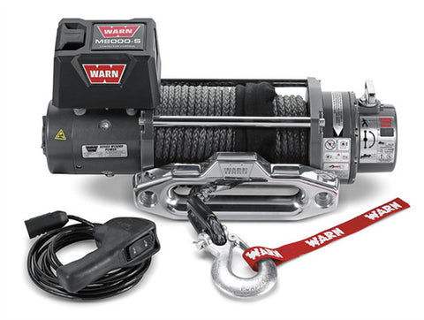 M8000 S - Warn Winch - 8000 lb. w/synthetic rope