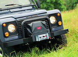 Soft Winch Cover - XD9000 - M8000 - And M6000 Winches Mounted On The Classic Bumper - When Control Pack Is Behind Motor